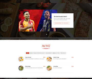 CAFE VE RESTORAN WEB UYGULAMASI 